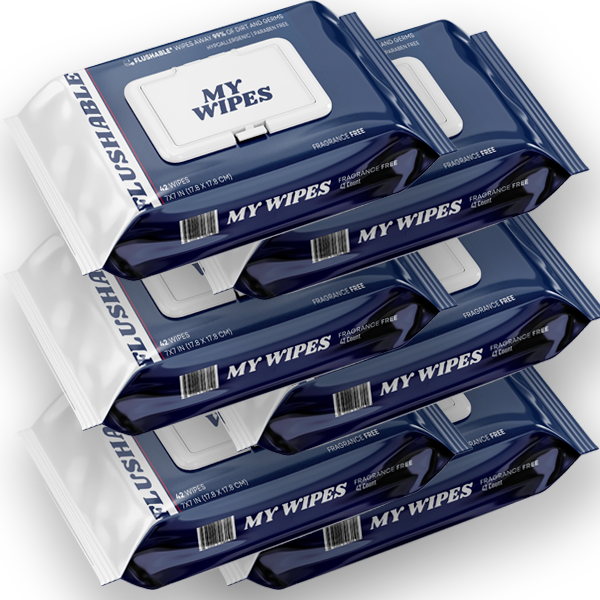 6 Pack of Premium Wipes